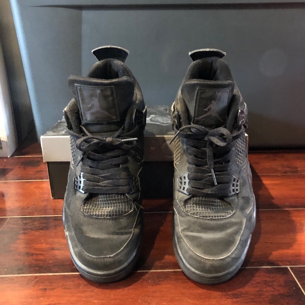MENS JORDAN 4 RETRO BLACK CAT 2006
